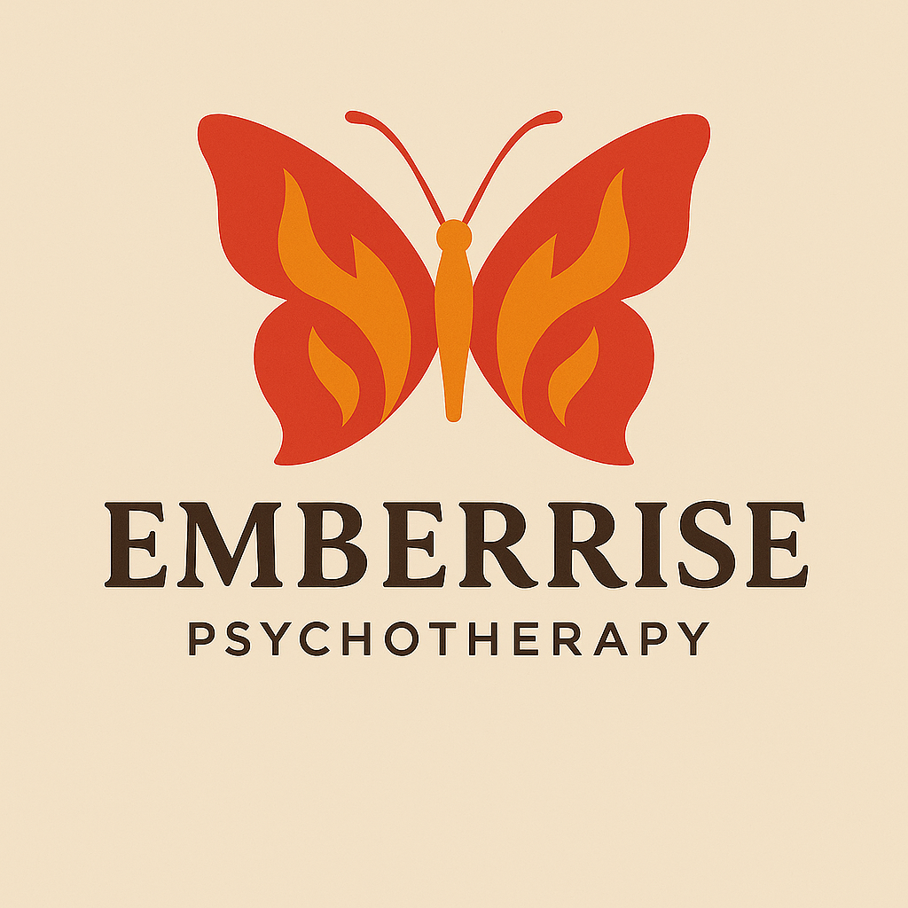 EmberRise butterfly logo